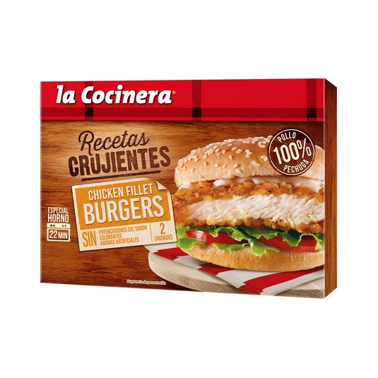 Pechuga de pollo Burgers - 227g
