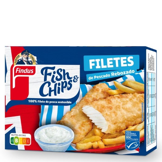 Filetes de pescado rebozado - 240g