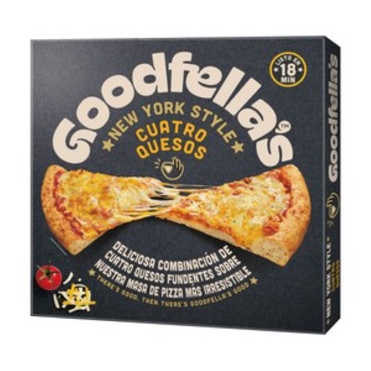 Pizza 4 quesos Goodfella´s -534g