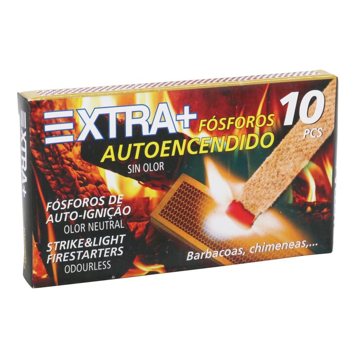 Cerillas Autoencendido Extra+ - 10 uds