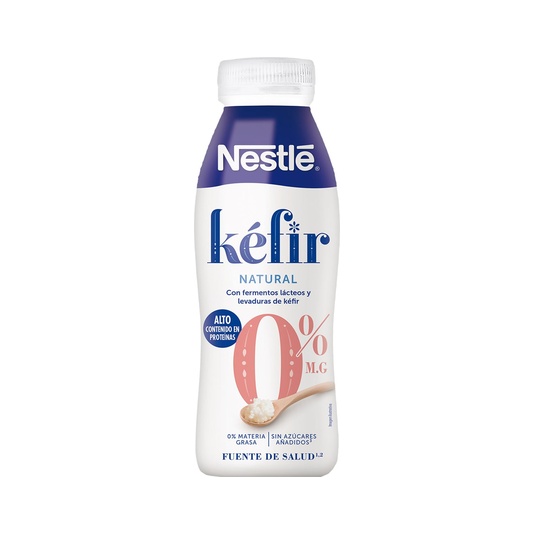 Kéfir natural desnatado 0% m.g. 0% azúcares añadidos 500gr