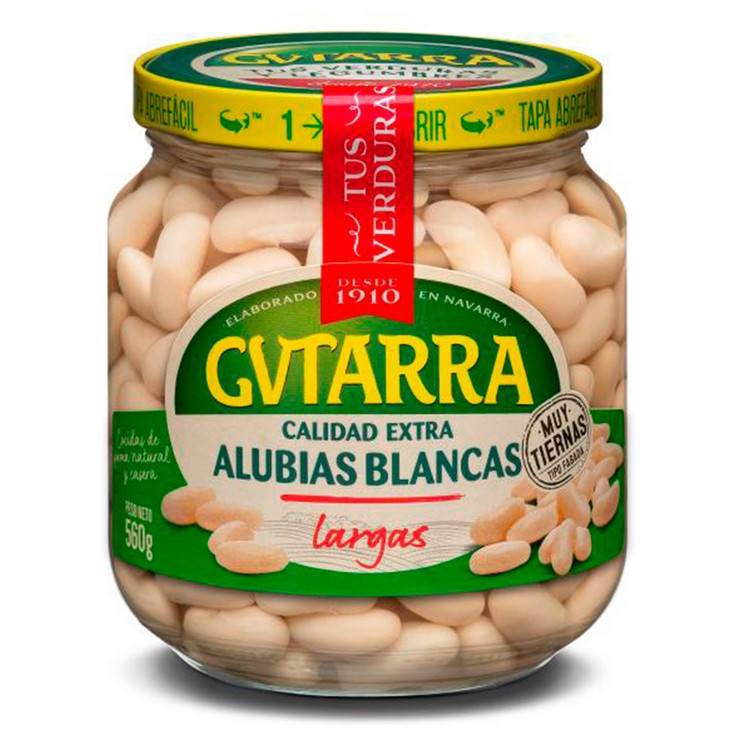 Alubias Blancas Cocidas 400g