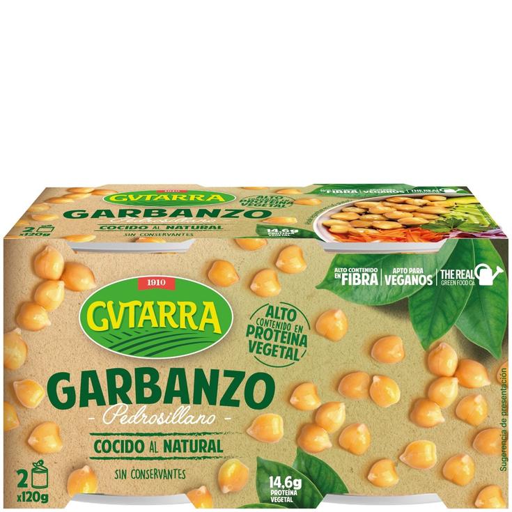 Garbanzo pedrosillano cocido - 2x120g