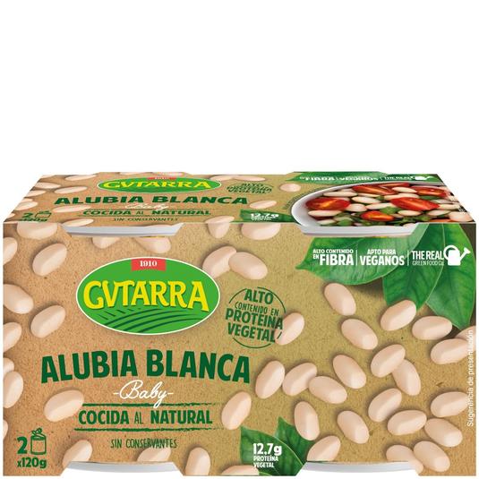 Alubia blanca cocida 2x120g