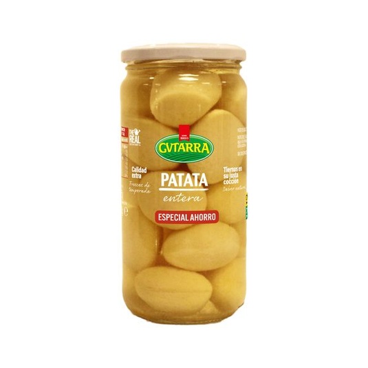 Patata Entera Especial Ahorro Gutarra 660g.