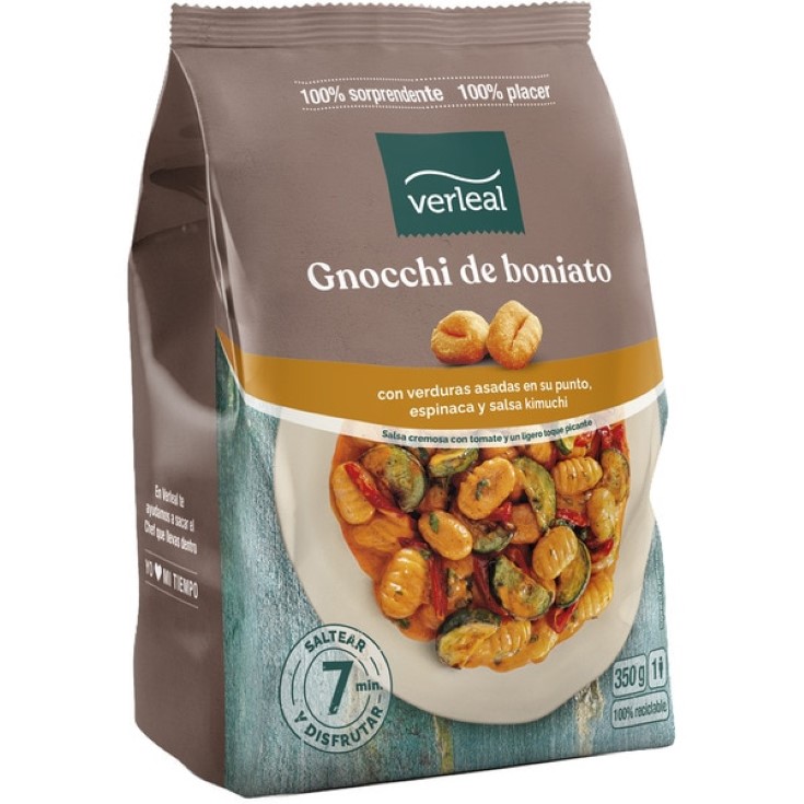 Gnocchi de boniato con verduras asadas - 350g