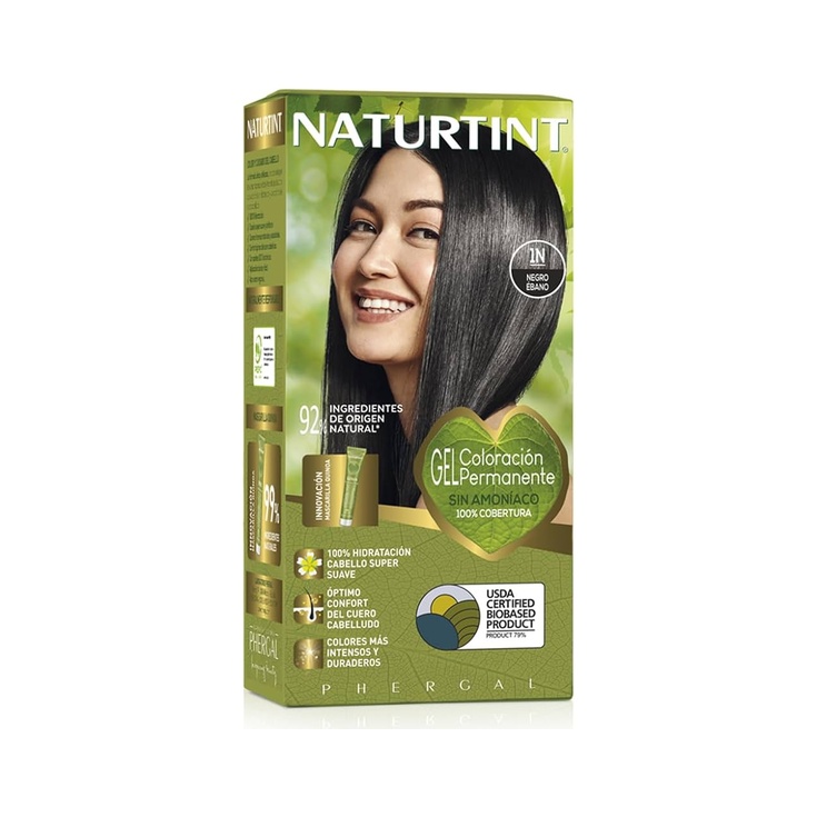 Tinte Sin Amoniaco Naturtint Naturtint Ébano Negro