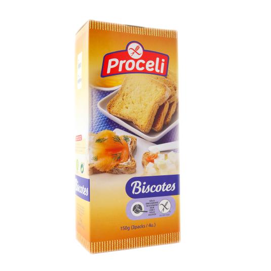 Tostadas Sin gluten Proceli - 150g