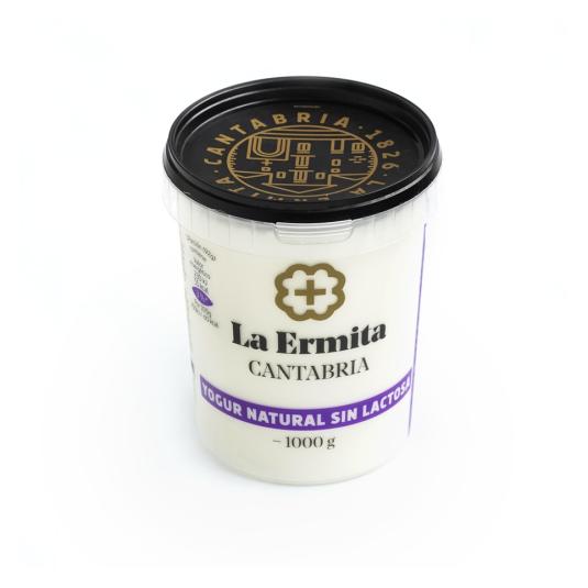 Yogur natural sin lactosa La ermita - 1kg