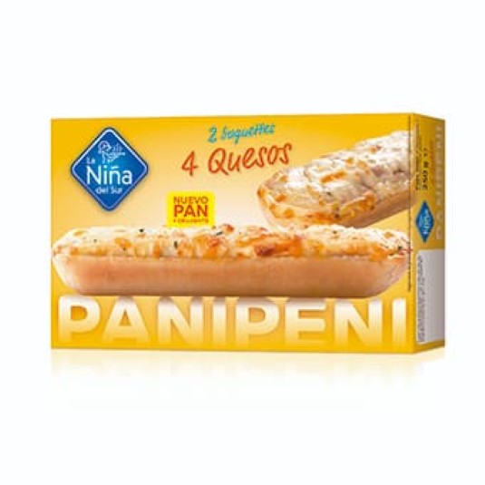Panipeni 4 quesos La Niña del sur - 250g