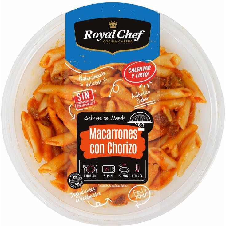 Macarrones con chorizo Royal chef - 280g