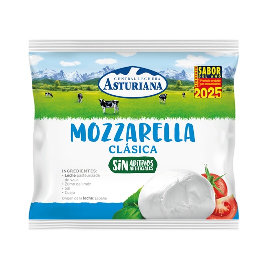 Mozzarella Clásica 125g
