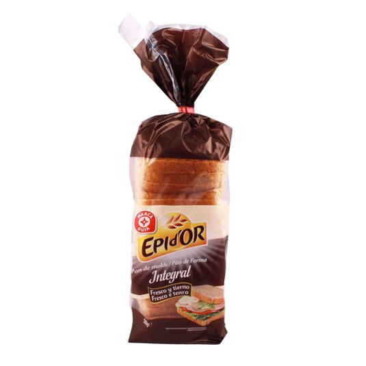 Pan de molde integral 500g