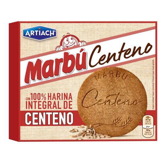 Galletas integrales de centeno Marbú - 380g