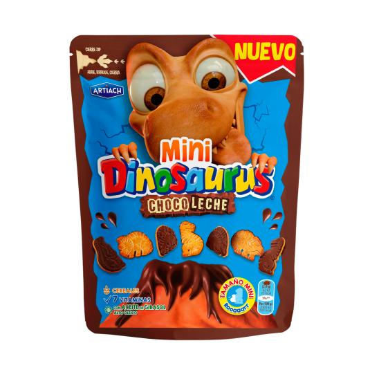 Mini dinosaurios chocolate con leche - 120g
