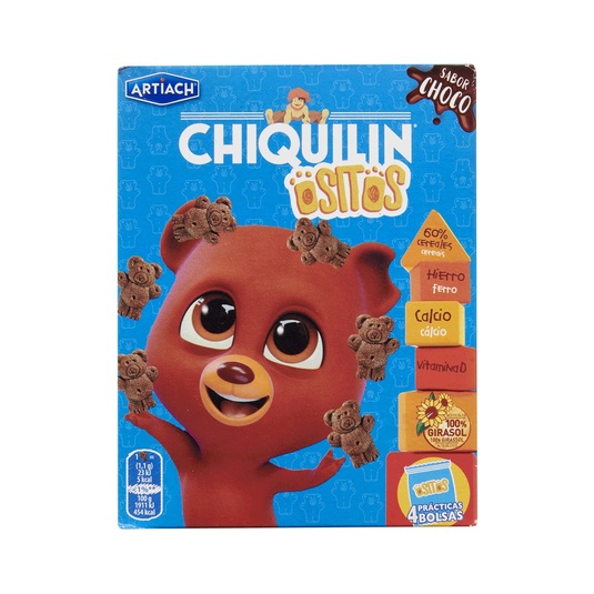 Galletas Ositos de chocolate, paquete de 4, 160 g 