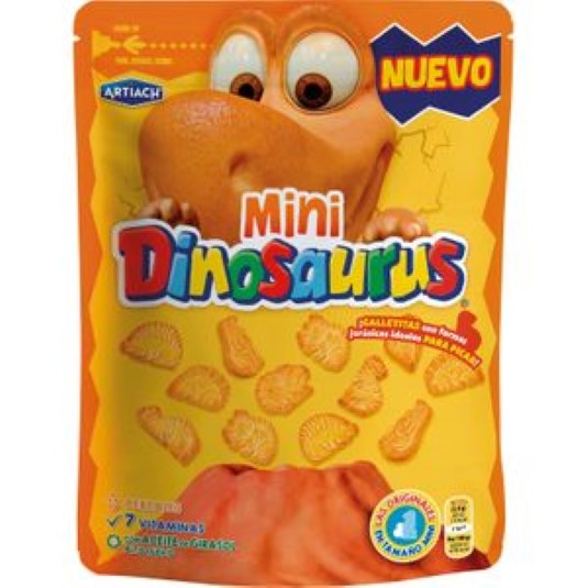 Galletas infantiles mini dinosaurus - 196g