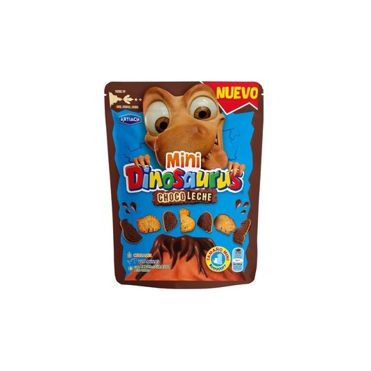 Mini dinosaurus chocolate con leche - 100g