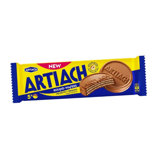 Galletas barquillo con chocolate Wafers Artiach - 142g