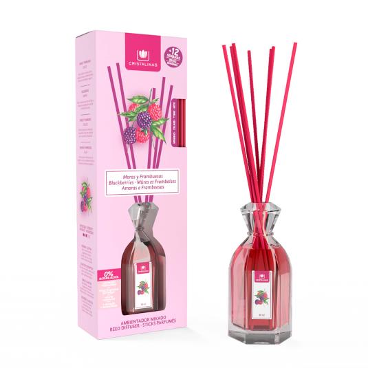 Ambientador Mikado Cristalinas moras y frambuesas - 90ml