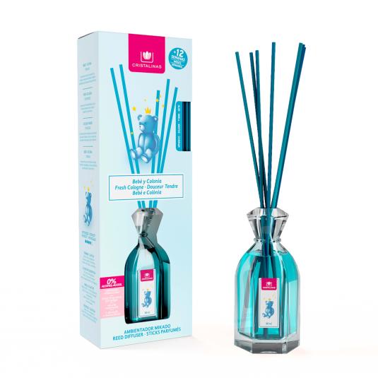 Ambientador Mikado Cristalinas aroma bebé - 90ml