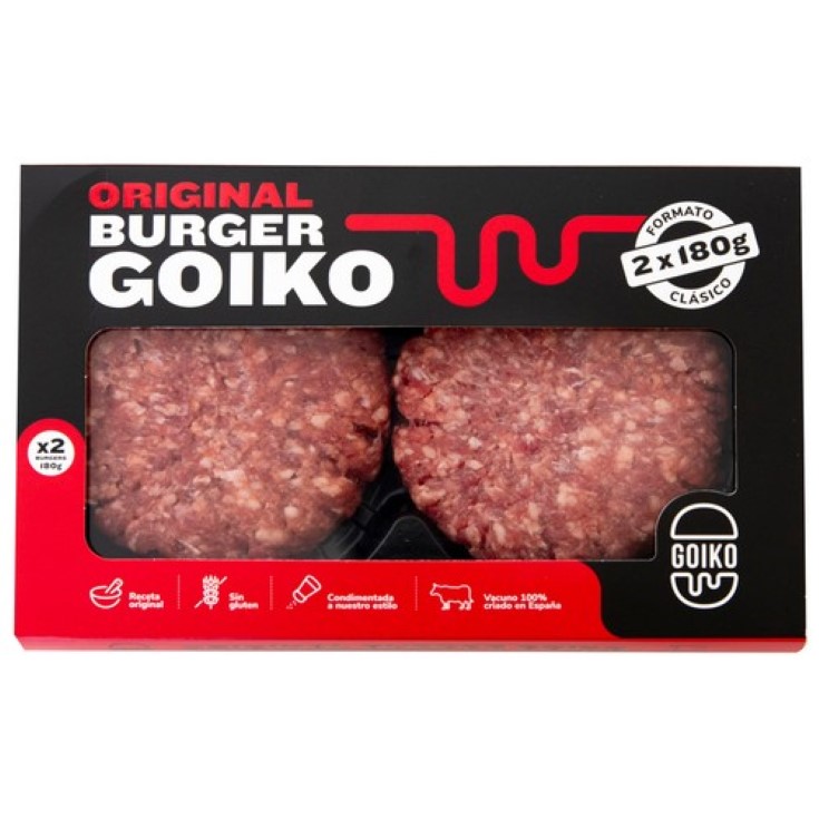 Hamburguesa de vacuno -Goiko - 2x180g