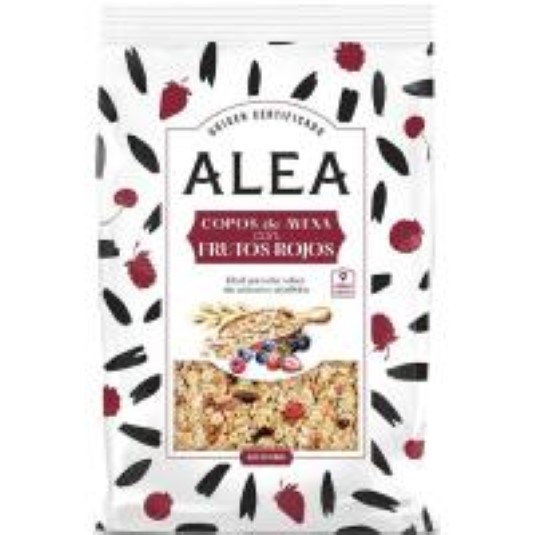 Copos de avena con frutos rojos Alea - 500g
