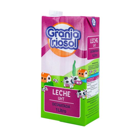 Leche desnatada Granja Riosol - 1l