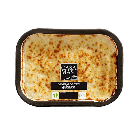Lasaña de carne gratinada - 395g