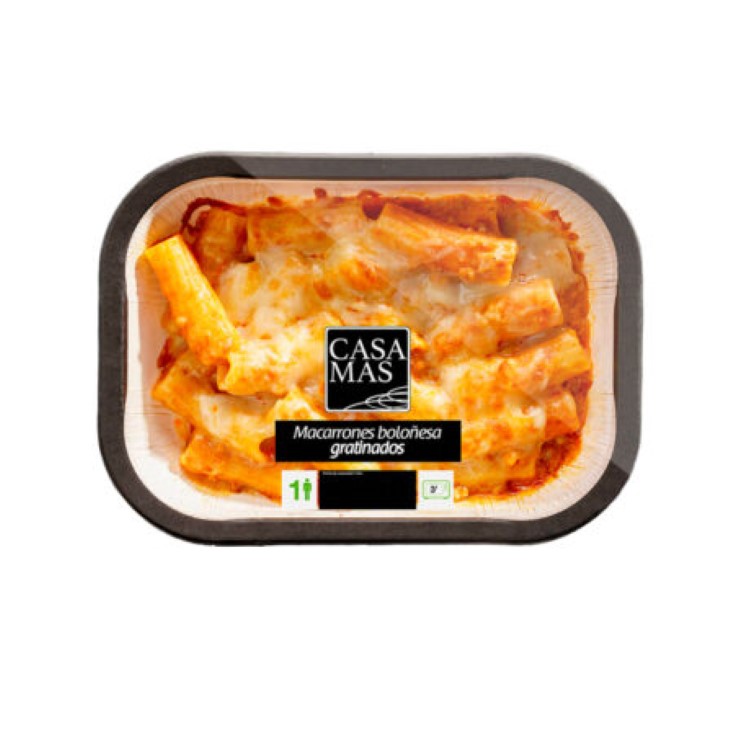 Macarrones boloñesa gratinados - 290g Macarrones boloñesa gratinados - 290g