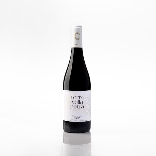 Vino tinto crianza Terra Vella Petra - 75cl