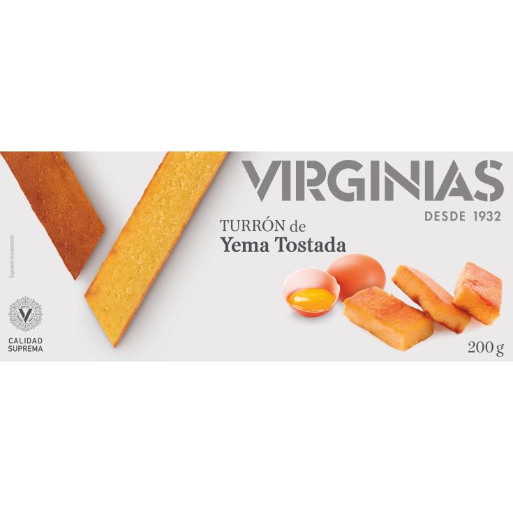 Turrón de yema tostada Virginias - 200g