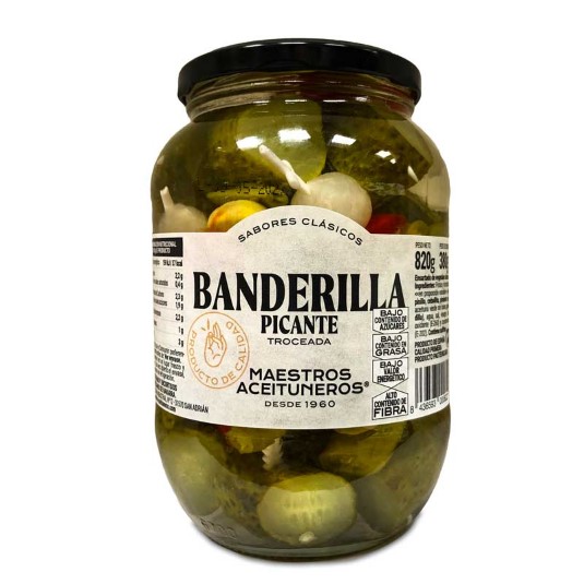 Banderillas picantes - Maestros Aceituneros - 500g