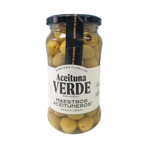 Aceitunas verdes sin hueso - 190g Aceitunas verdes sin hueso - 190g
