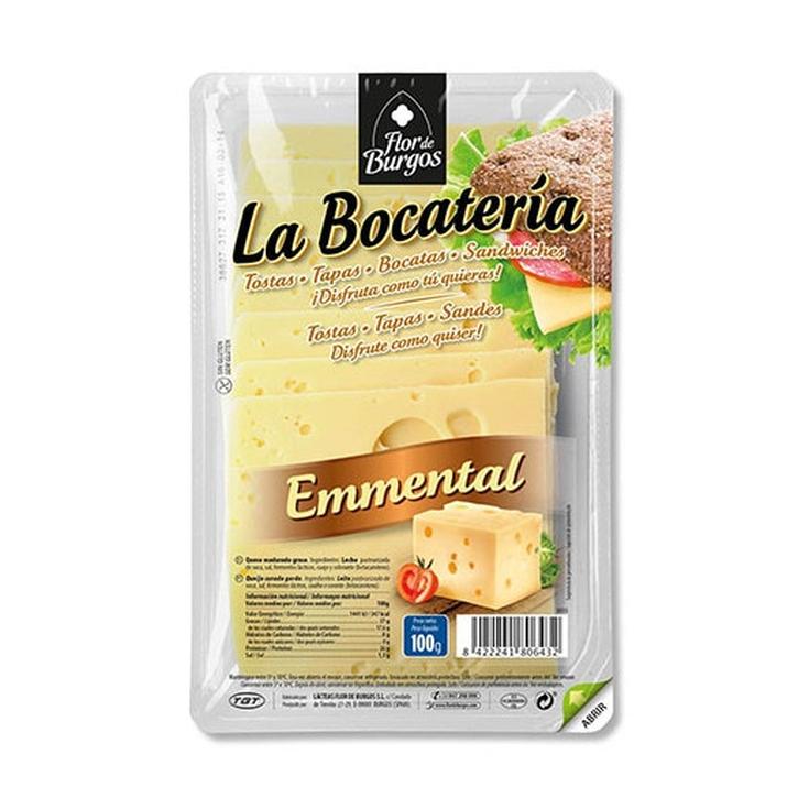 Queso Emmental en lonchas Queso Emmental en lonchas