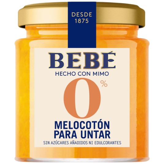 Mermelada de melocotón 0% azúcares - 230g