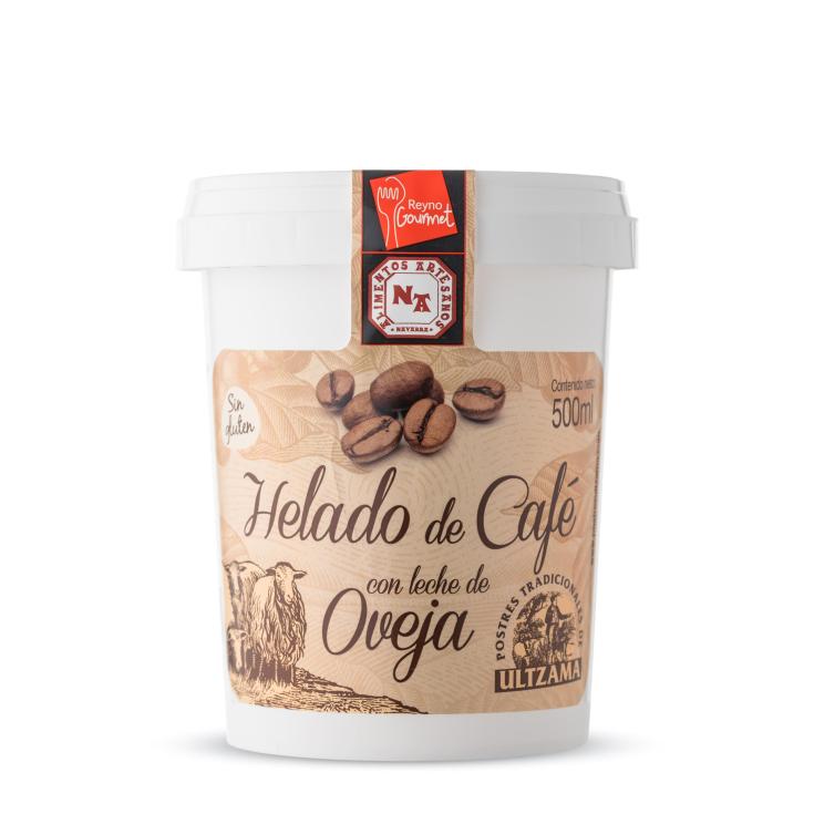 Helado de café con leche de oveja Ultzama - 500g