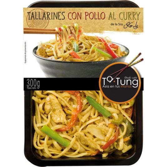 Tallarines con pollo al curry Ta Tung - 300g