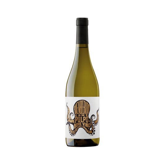 Vino Blanco Albariño Bienbebido Pulpo