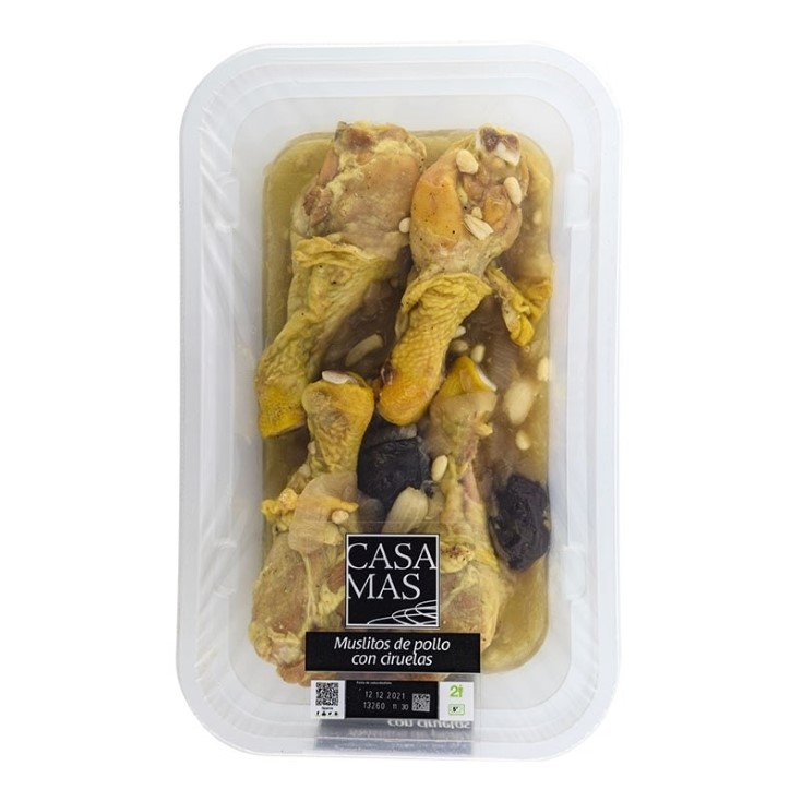 Muslitos de pollo con ciruelas Casa mas - 500g Muslitos de pollo con ciruelas Casa mas - 500g