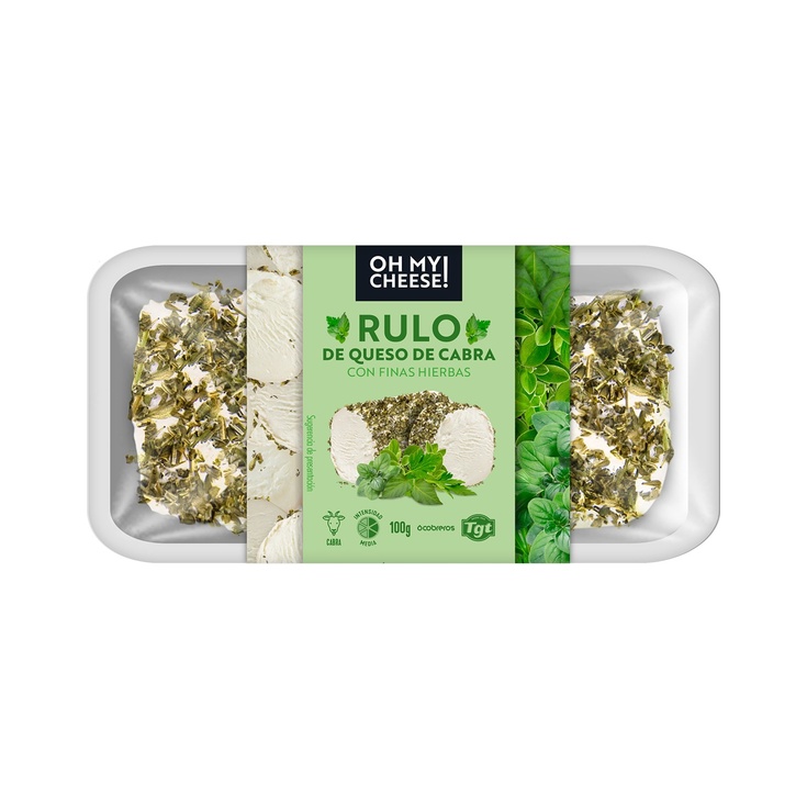 Rulo De Queso De Cabra Con Finas Hierbas