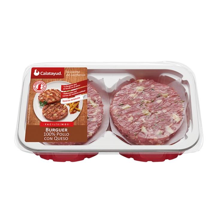 Hamburguesa de pollo y queso Calatayud - 400g