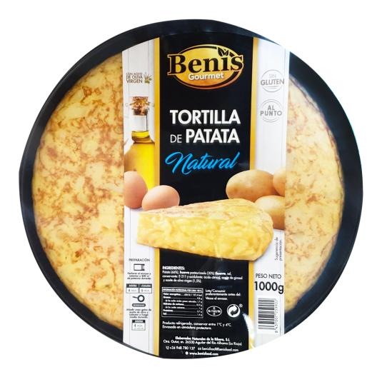 Tortilla de Patata Natural Benis Gourmet - 1000g