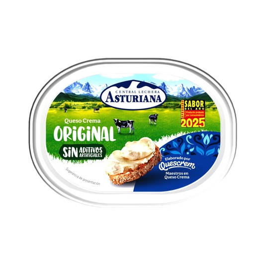 Queso crema natural original