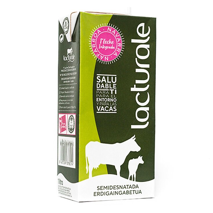 Leche Semidesnatada Lacturale - 1l