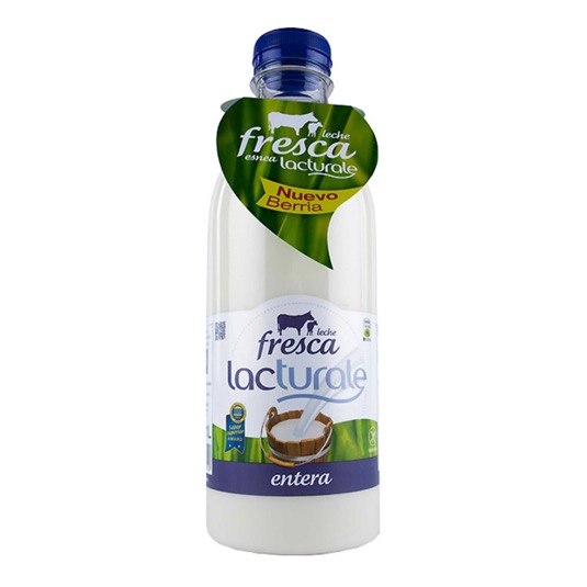leche fresca entera Lacturale - 1l
