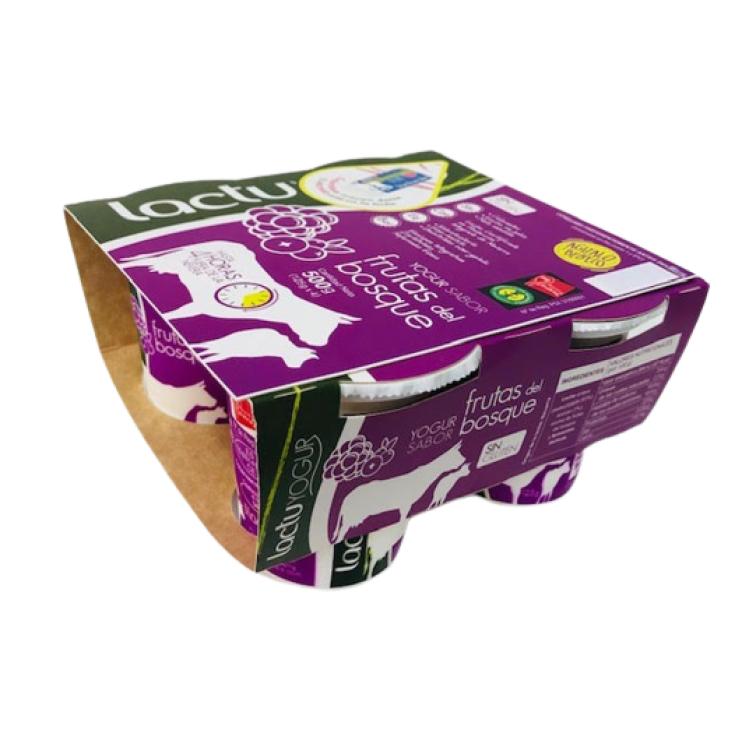 Yogur bífidus sabor fresa - Activia - 4x100g - E.leclerc Pamplona