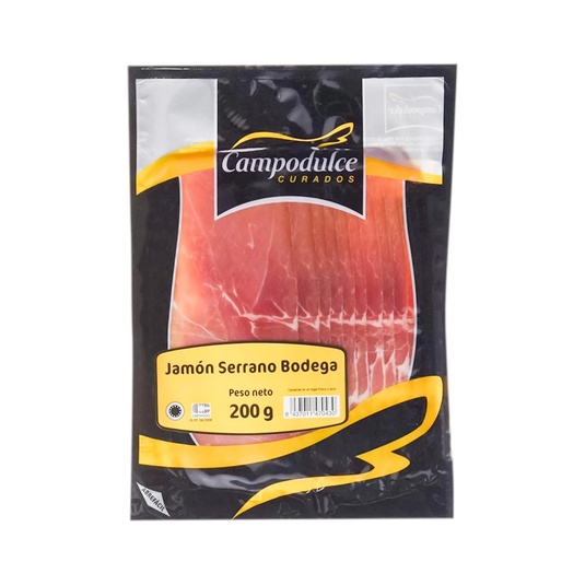 LONCHAS DE JAMÓN SERRANO BODEGA