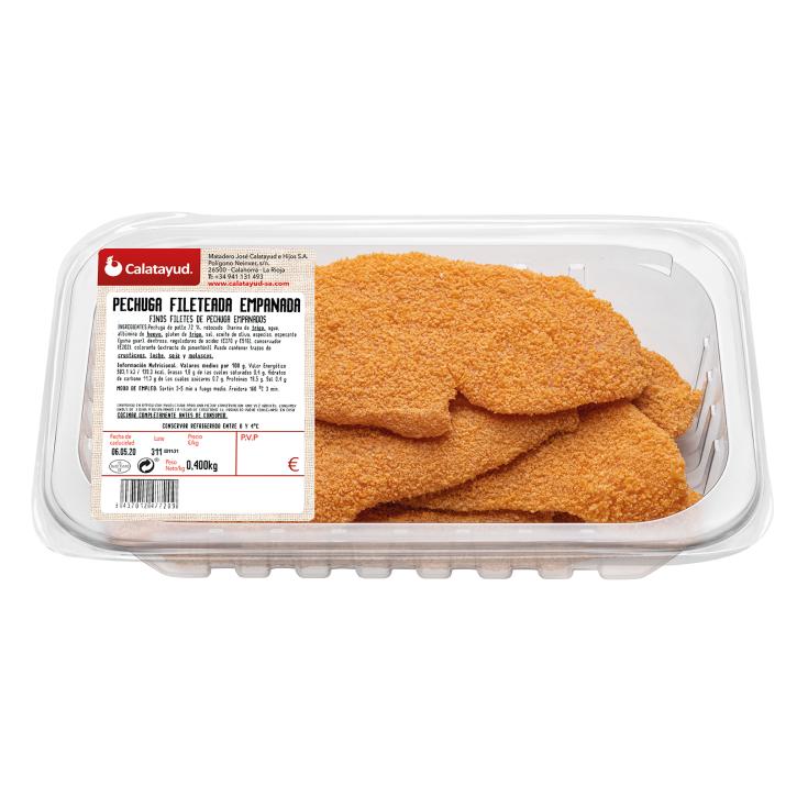 Pechuga empanada Calatayud - 400g