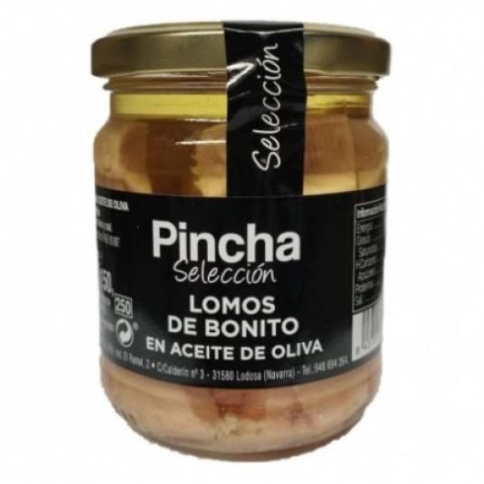 Lomos de bonito en aceite de oliva - Pincha - 260g